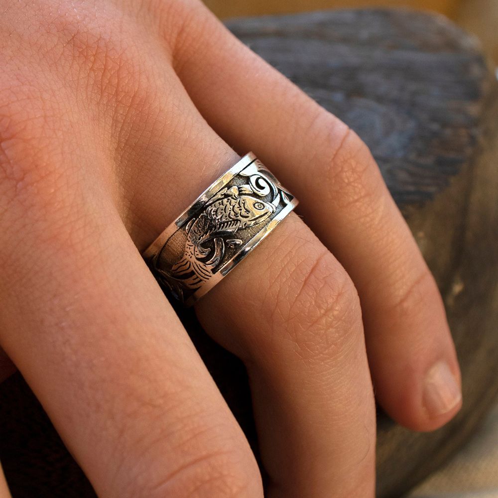 KOI FISH RING (ADJUSTABLE)