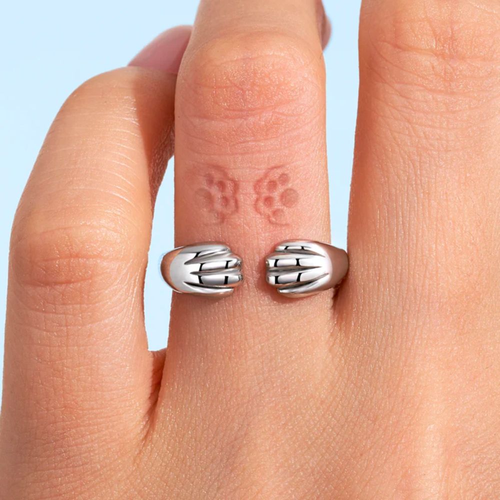 CAT PAW RING (ADJUSTABLE)