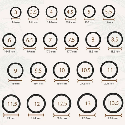 SPINNING MOON & STAR RING