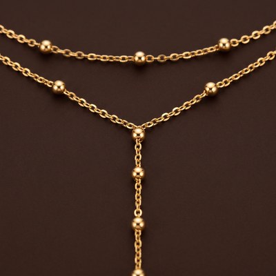 Gold necklace included free with every order